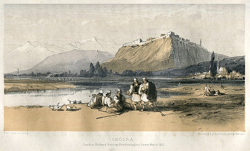 Skódra Lear Edward 1851