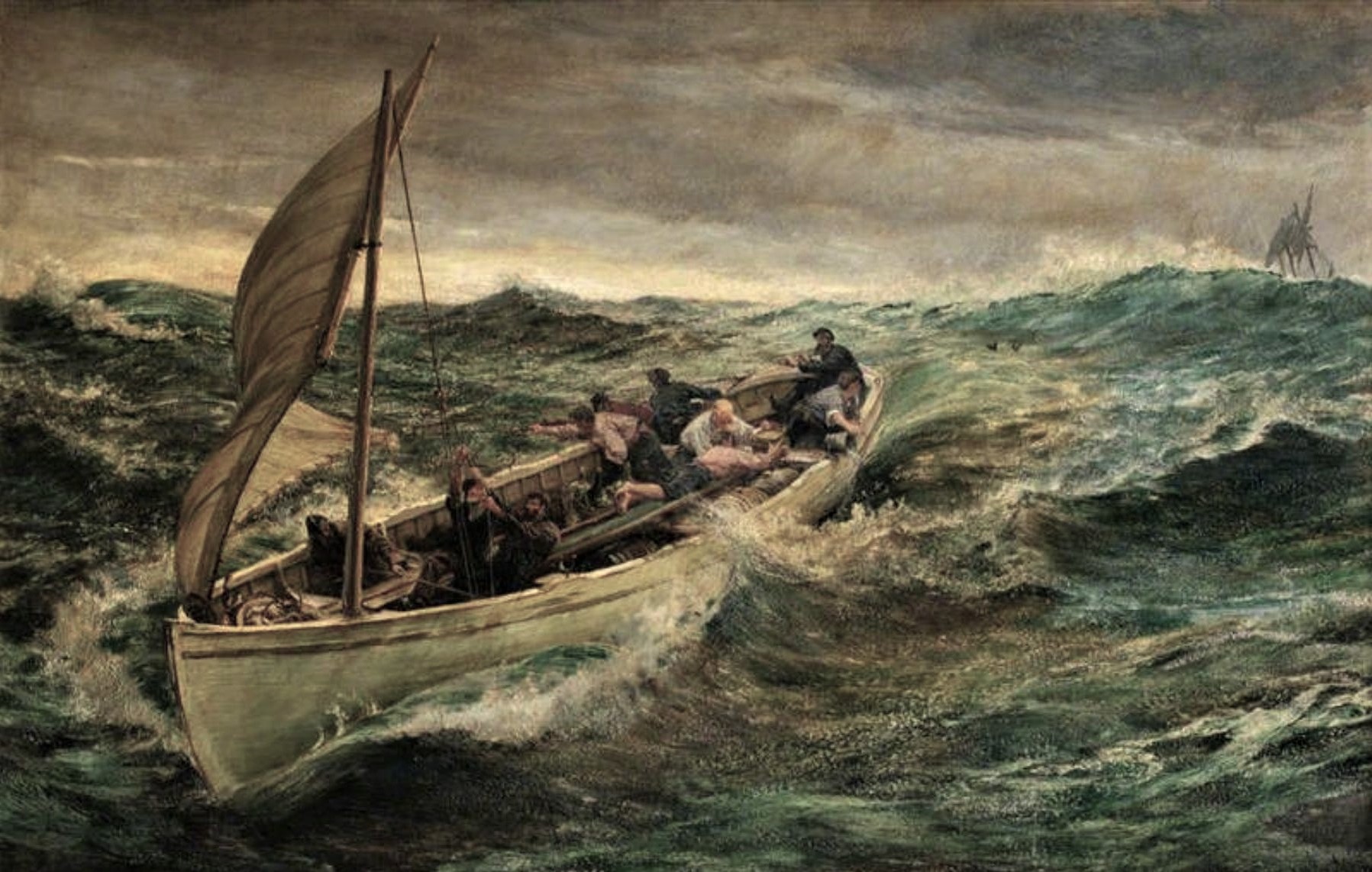 Charles Napier Hemy The Crew2